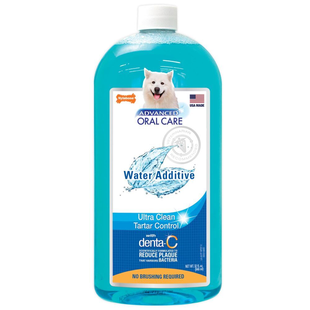 Nylabone Advanced Oral Care Water Additive for Dogs, 32-Oz