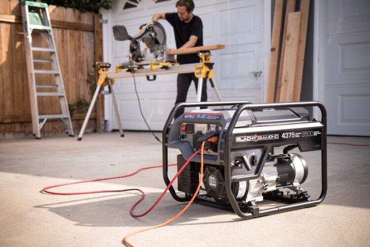 Black Diamond 3500-Watt Portable Gas Generator