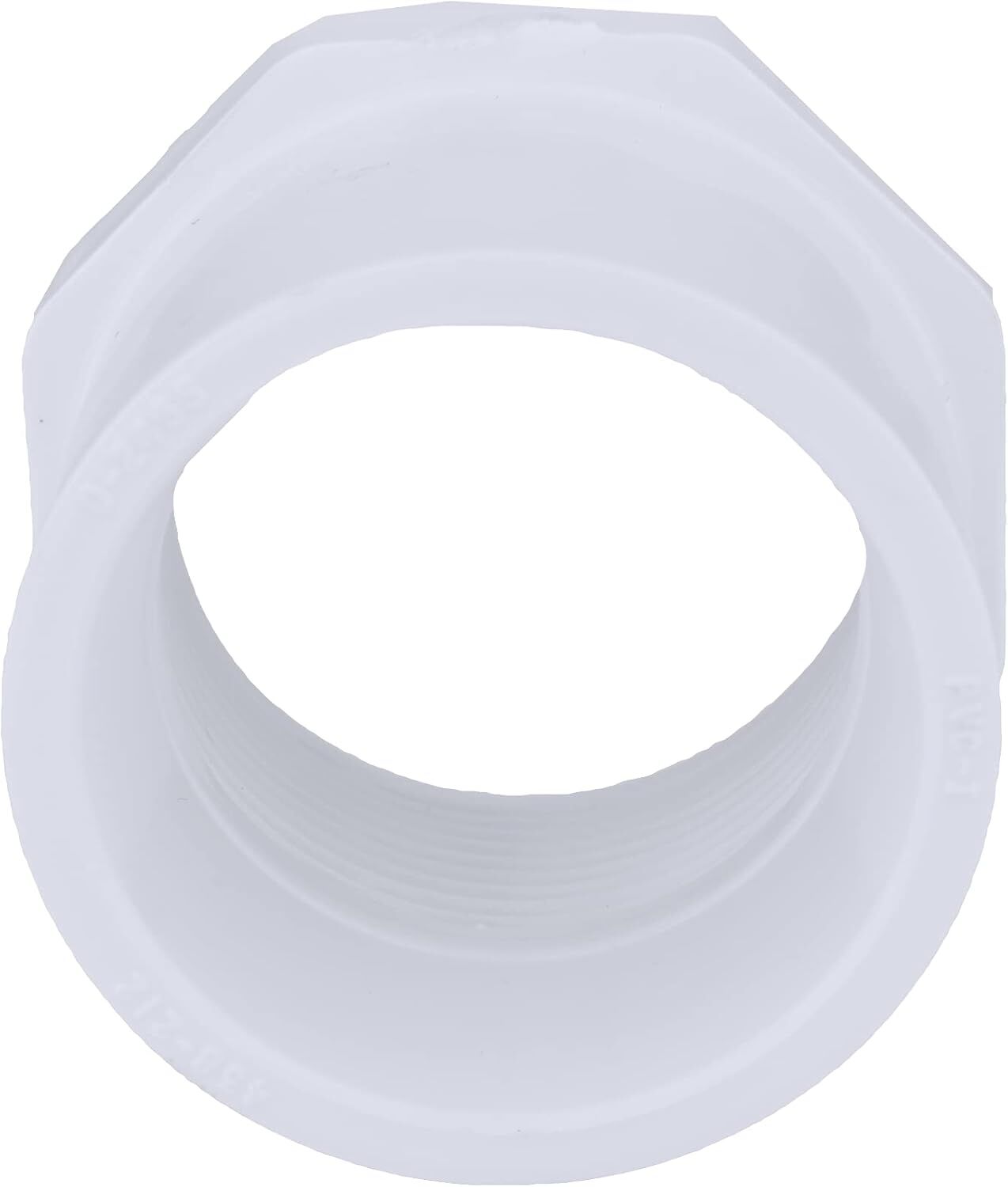 Charlotte Pipe Schedule 40 PVC Reducer Bushing, 1 1/2-In Spigot x 1 1/4-In FPT