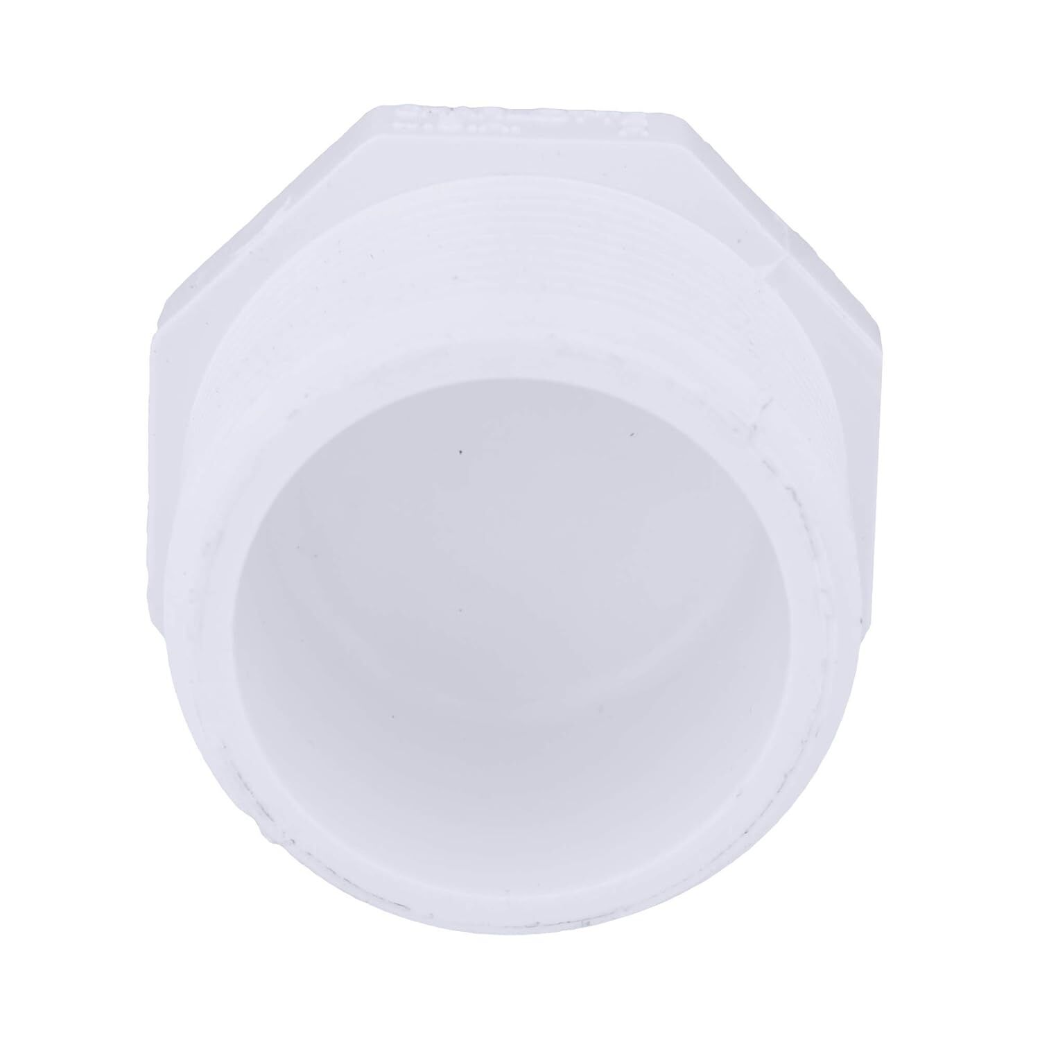 Charlotte Pipe Schedule 40 PVC Plug, 1 1/4-In MPT