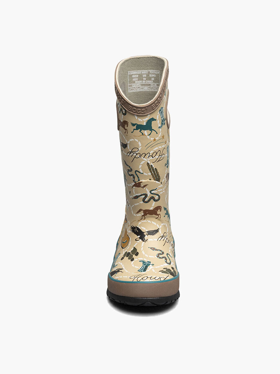 Bogs Kids' Rainboot New Western Rain Boots
