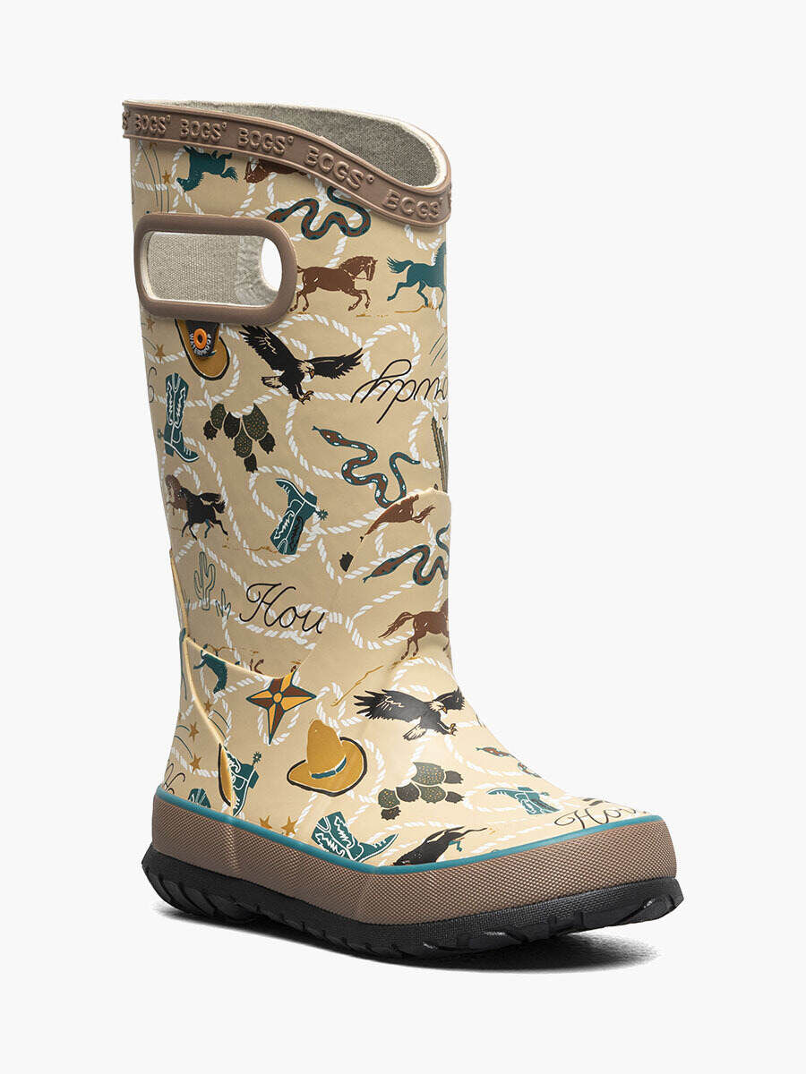 Bogs Kids' Rainboot New Western Rain Boots