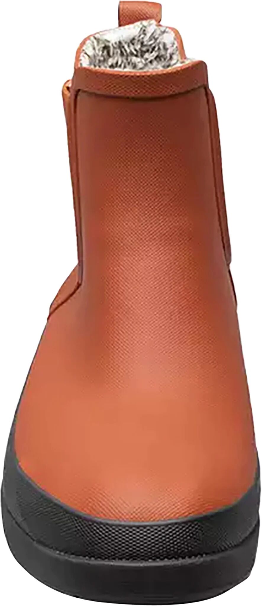 Bogs Women's Amanda Chelsea II Waterproof Ankle Rain Boots in Orange Brule