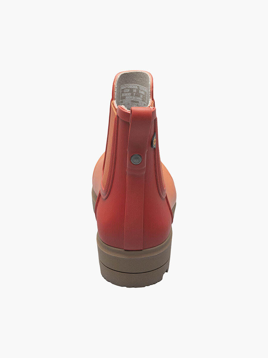Bogs Women's Holly Chelsea Rain Boots in Burnt Orange