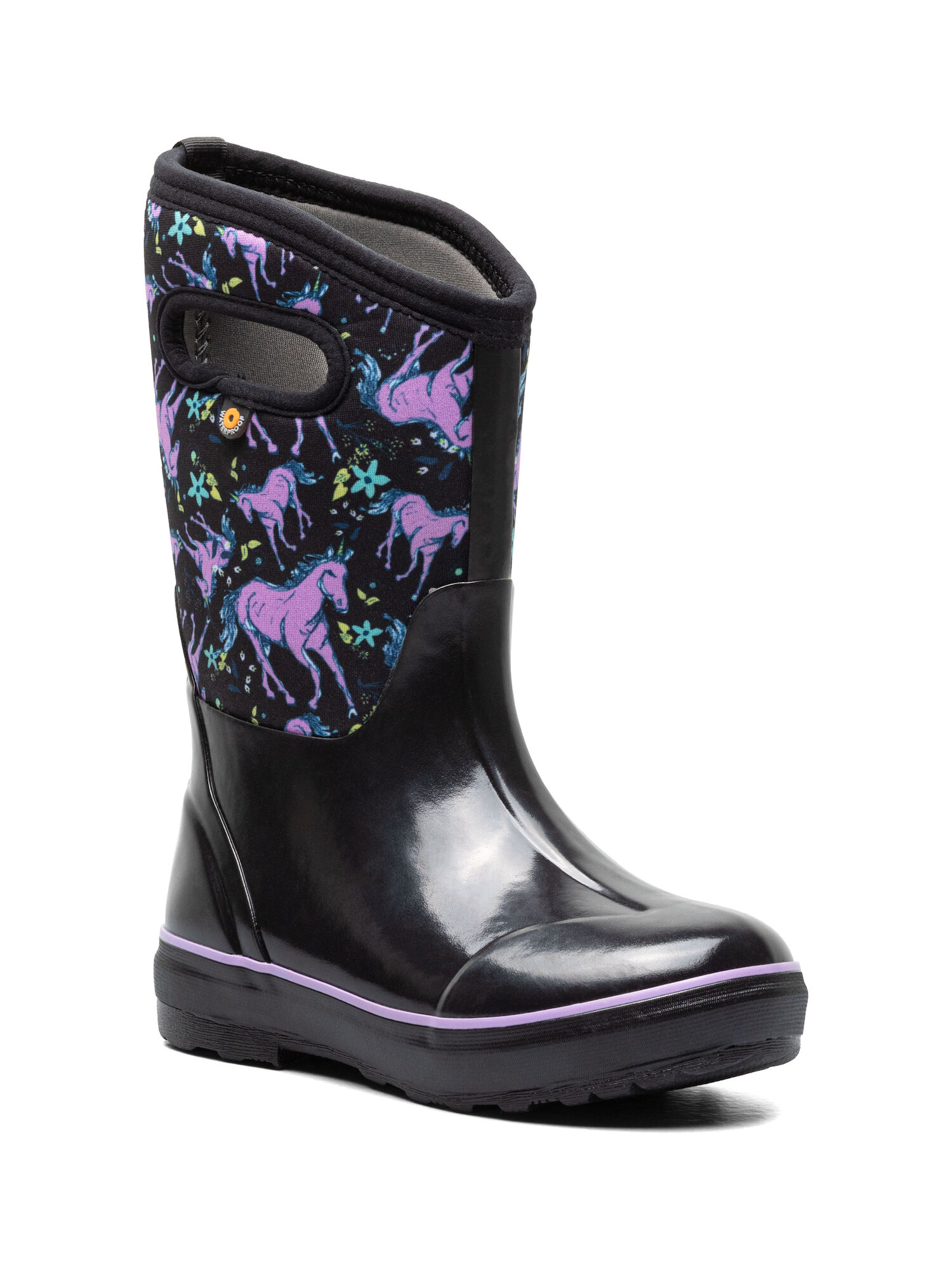 Bogs Kids' Classic II Unicorn Insulated Rain Boots