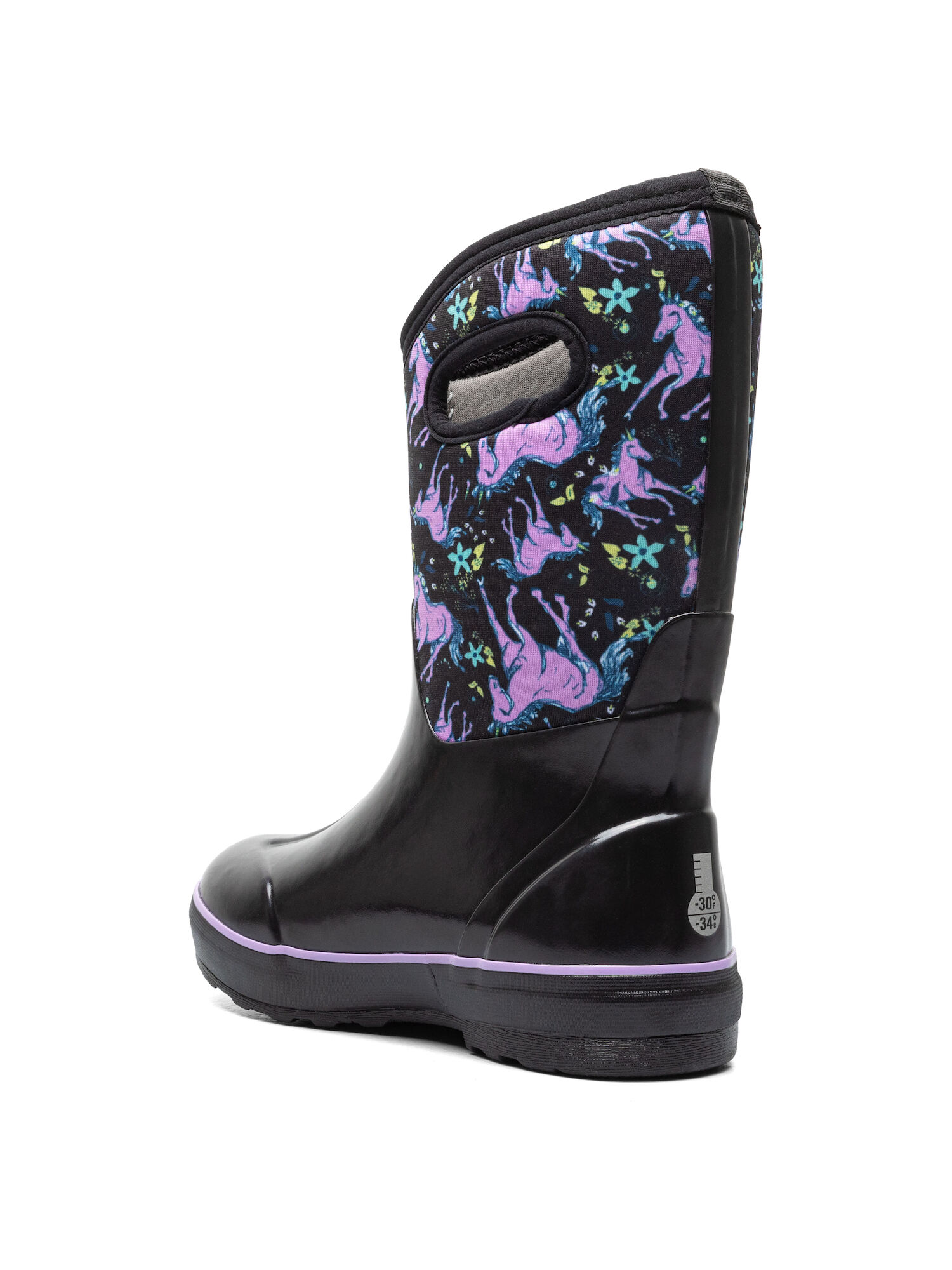 Bogs Kids' Classic II Unicorn Insulated Rain Boots