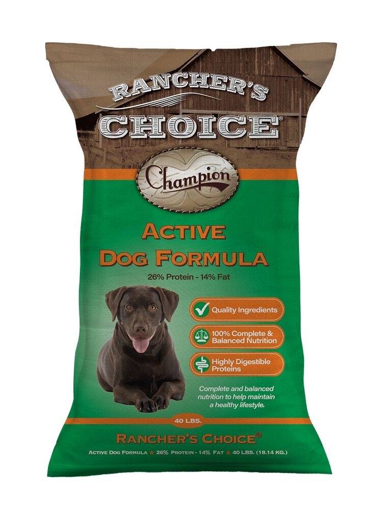 Rancher's Choice Active Dog Formula Dog Food, 40-Lb
