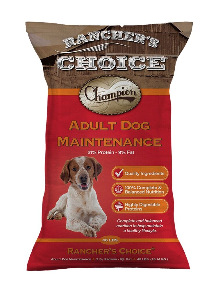 Rancher's Choice Adult Dog Maintenance Dog Food, 40-Lb