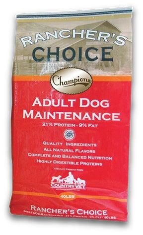 Rancher's Choice 21% Protein Adult Dry Dog Food, 40-Lb Bag 