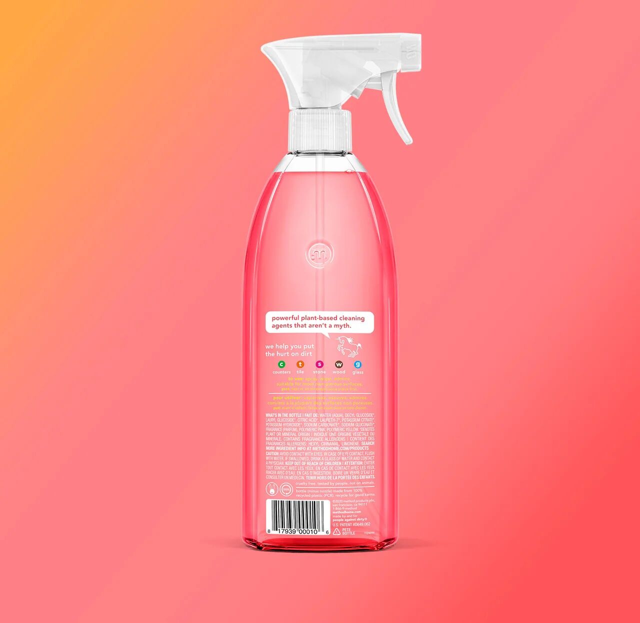 Method All-Purpose Cleaner Pink Grapefruit, 28-Oz