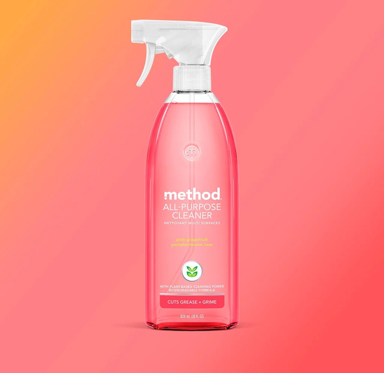 Method All-Purpose Cleaner Pink Grapefruit, 28-Oz