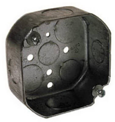 Raco Octagon Electrical Box, 4 X 1-1/2-In Deep
