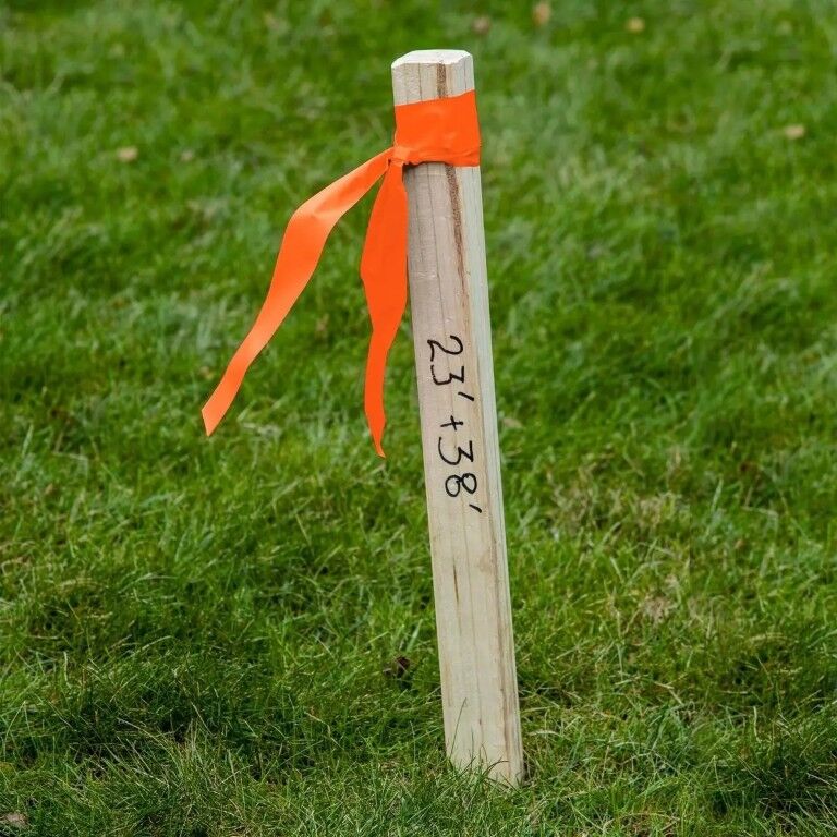 C.H. Hanson Orange Flag Tape, 2-mil, 1 3/16-In, 300-Ft