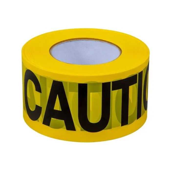 C.H. Hanson Yellow CAUTION Barricade Tape 1000-Ft X 3-In X 1.5Mil