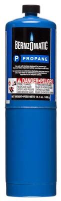 Bernzomatic Propane Hand Torch Cylinder, 14.1-Oz.