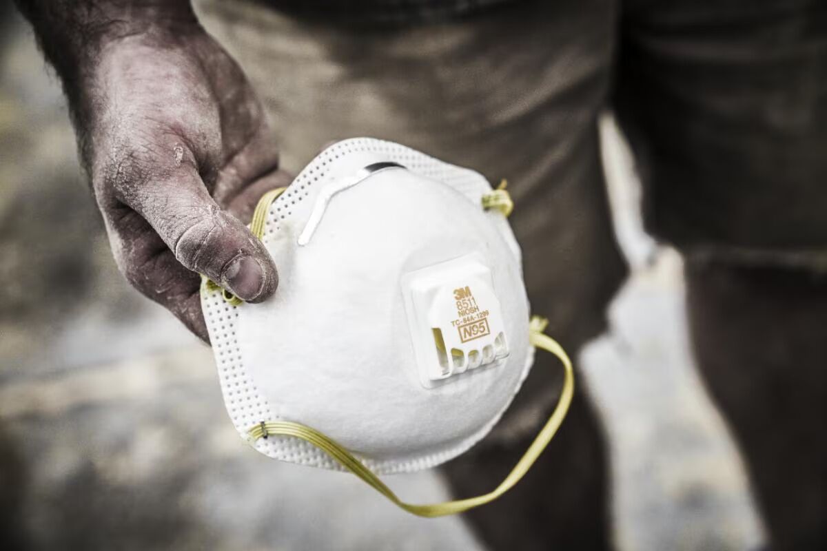 3M Cool Flow Valve Particulate Respirator 8511, 10-Pk