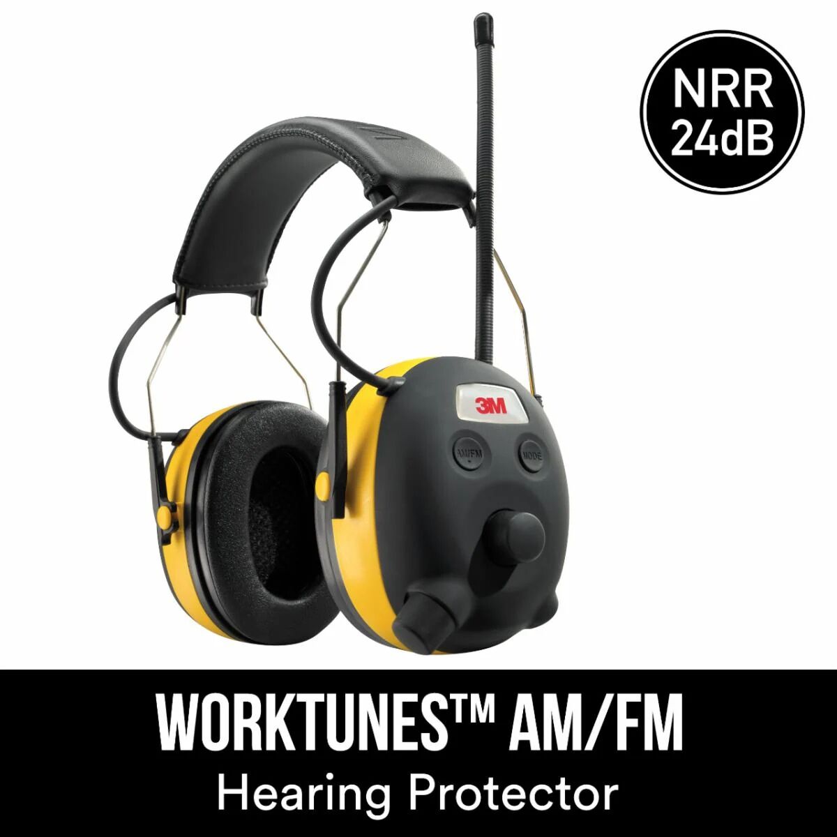 3M Worktunes Radio Hearing Protector Headphones