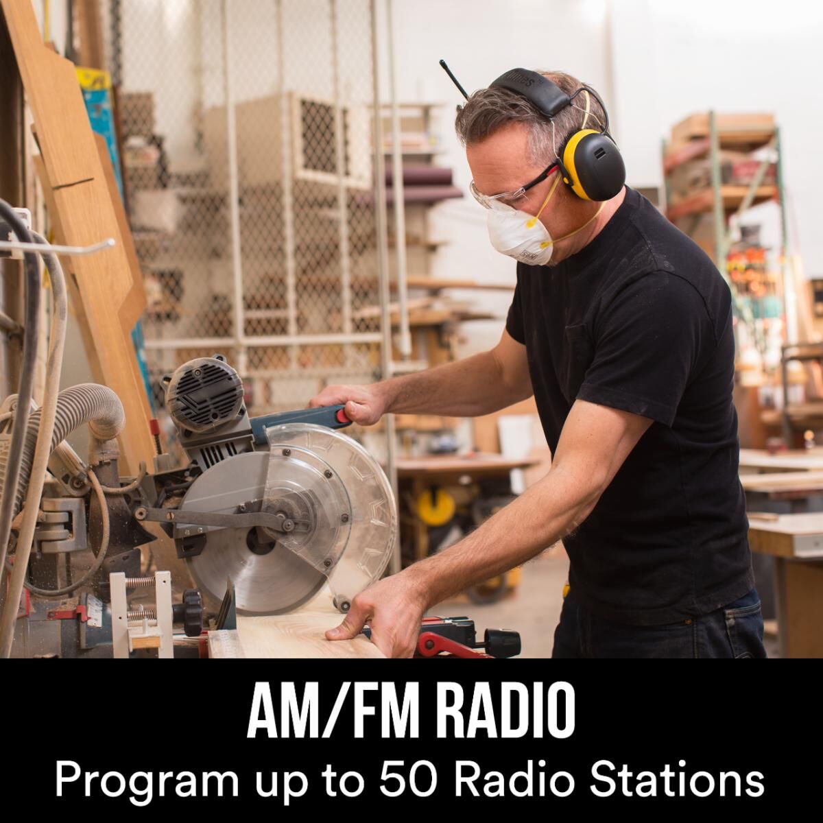 3M Worktunes Radio Hearing Protector Headphones