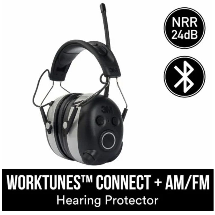 3M WorkTunes Connect + AM/FM Hearing Protector