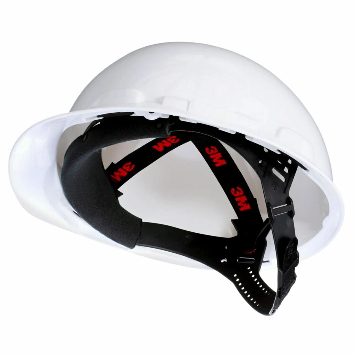 3M White Vented Cap Style Hard Hat With Pin-Lock Adjustment