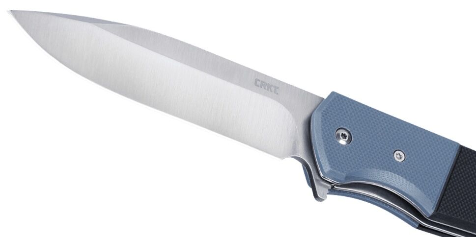 CRKT Ignitor Gray Assisted Opening EDC Pocket Knife, 3.48-In