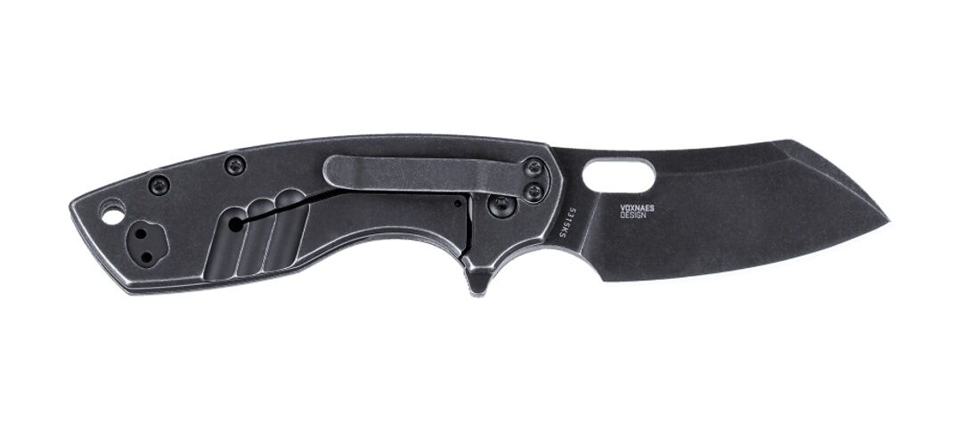 CRKT Pilar Large Black Frame Lock Folding Pocket Knife