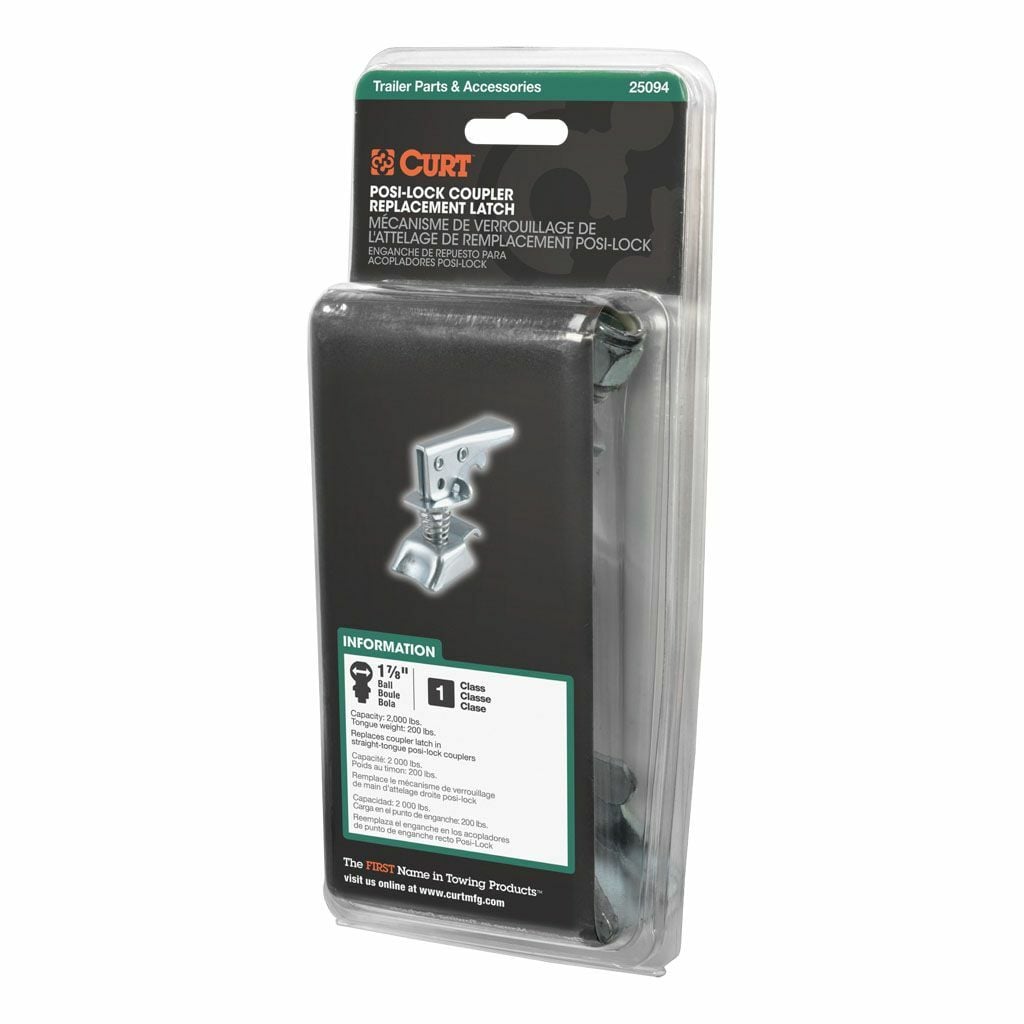 Replacement 1-7/8" Posi-Lock Coupler Latch For Straight-Tongue Couplers