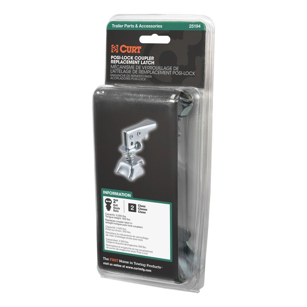 Replacement 2" Posi-Lock Coupler Latch For Straight-Tongue Couplers