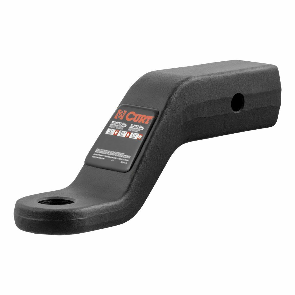 Commercial Duty Forged Ball Mount (2-1/2" Shank, 20,000 Lbs., 4" Drop)
