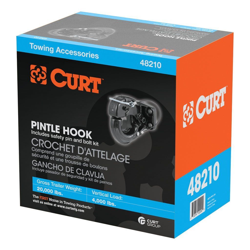 Pintle Hook (20,000 Lbs., 2-1/2" Or 3" Lunette Rings)