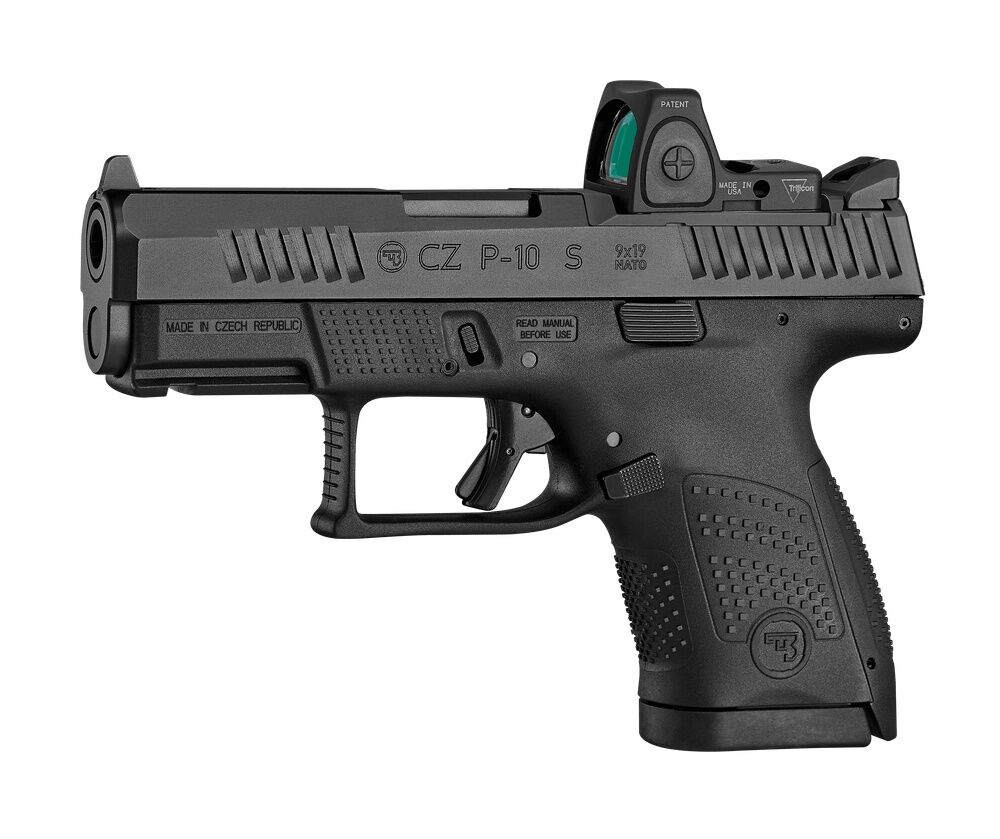 CZ P-10 S 9mm Sub Compact Optics Ready Pistol, 10-Rd