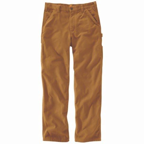Carhartt Men's Flannel Lined Washed Duck Dungaree Pant