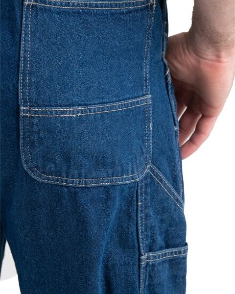 Berne Men's Heritage Unlined Washed Denim Bib Overall
