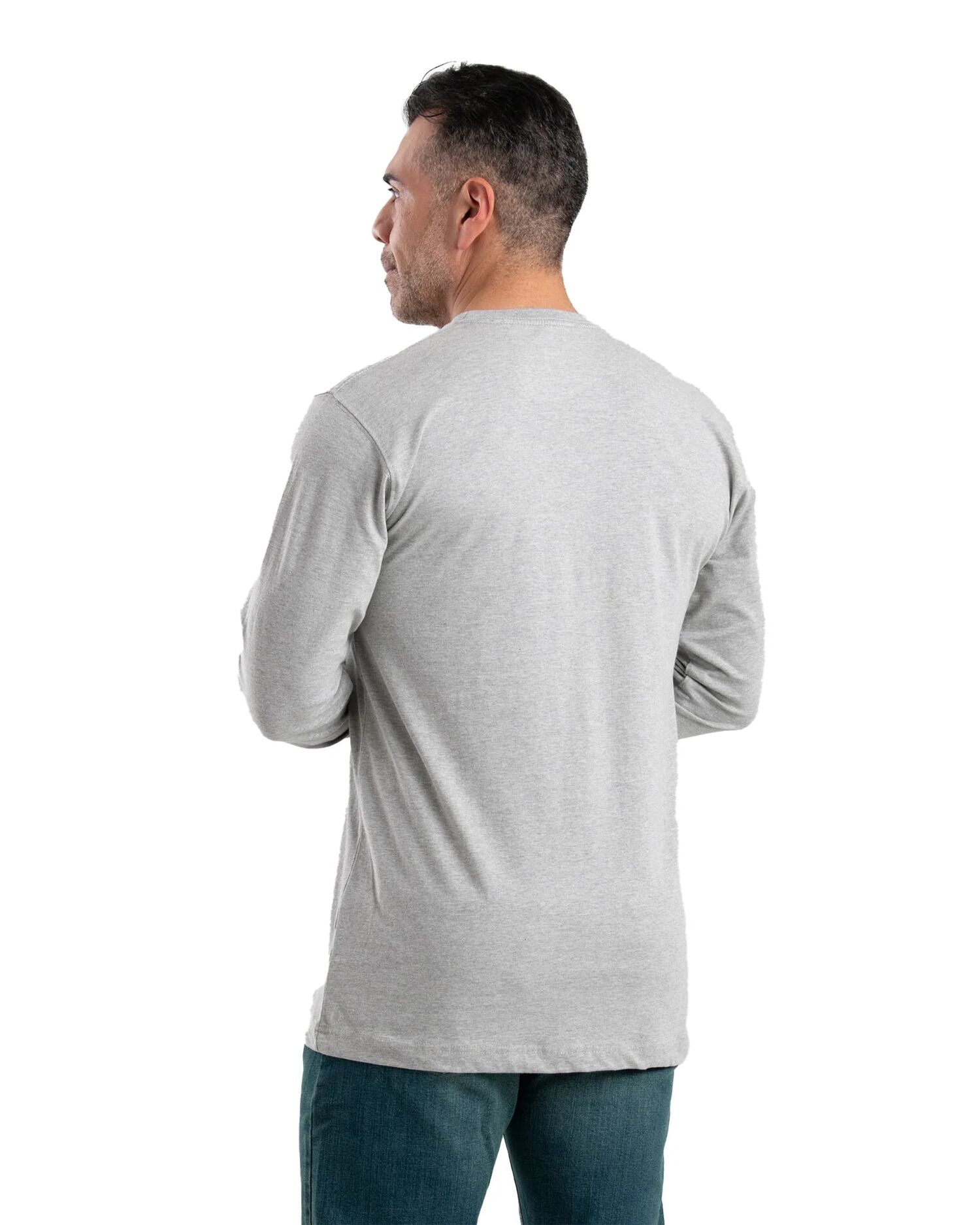 Berne Men's Heavyweight Long Sleeve Pocket T-Shirt