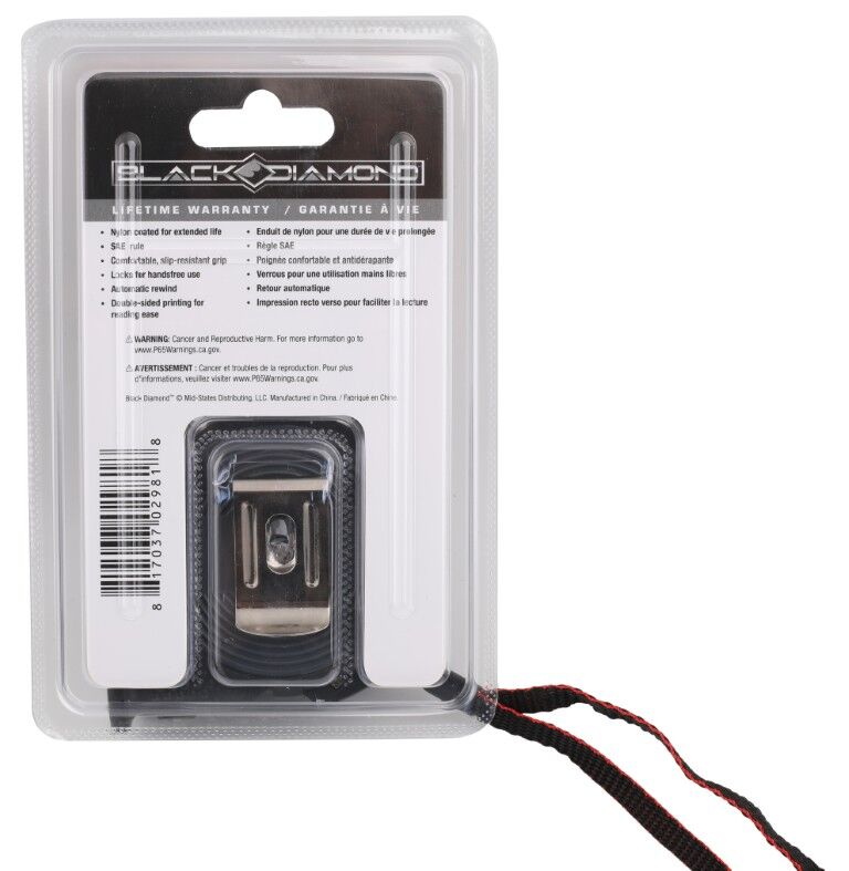 Black Diamond Measuring Tape, 16-Ft