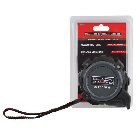 Black Diamond Tape Measure, 33-Ft