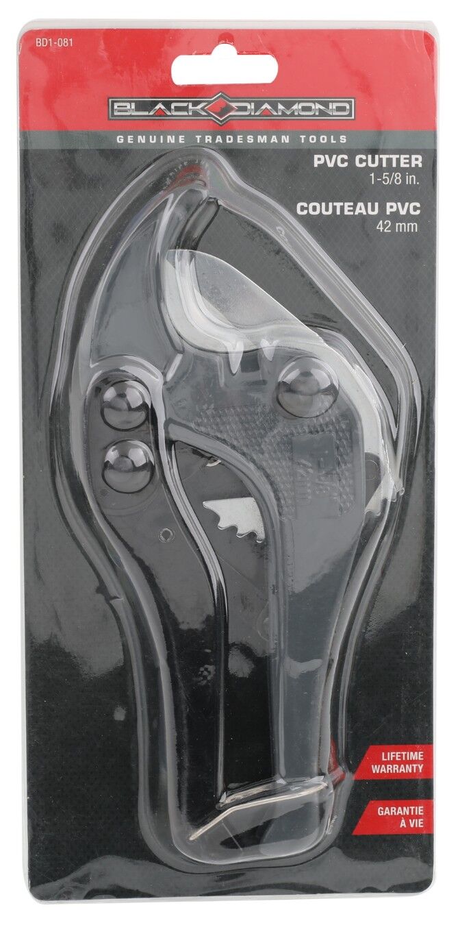 Black Diamond PVC Cutter, 1 5/8-In