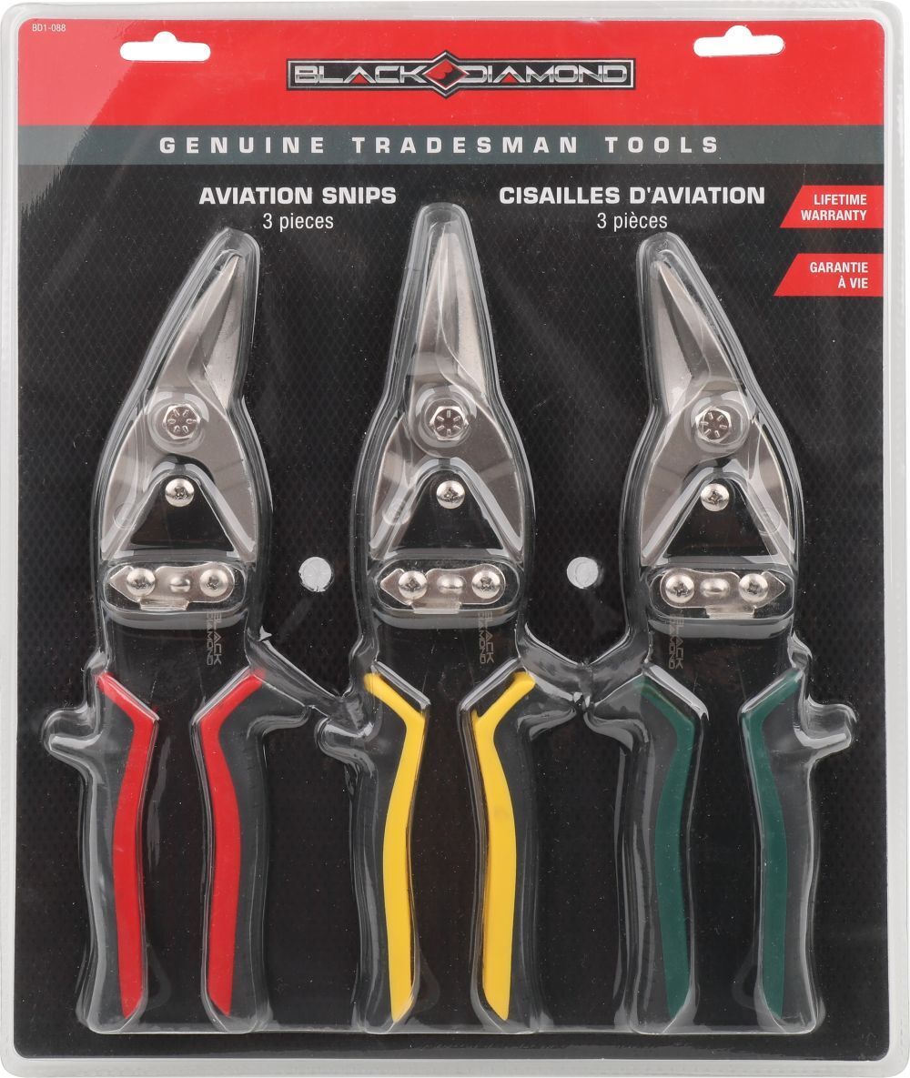 Black Diamond Aviation Snips, 3-Pk