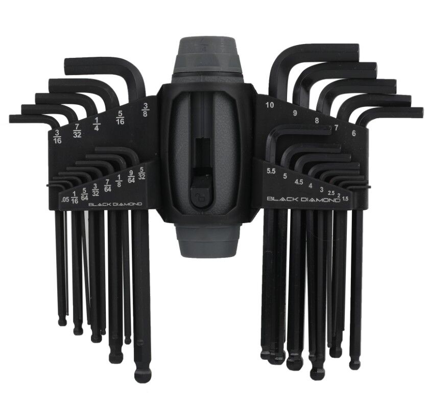 Black Diamond Ball End Hex Key Set, 26-Pc