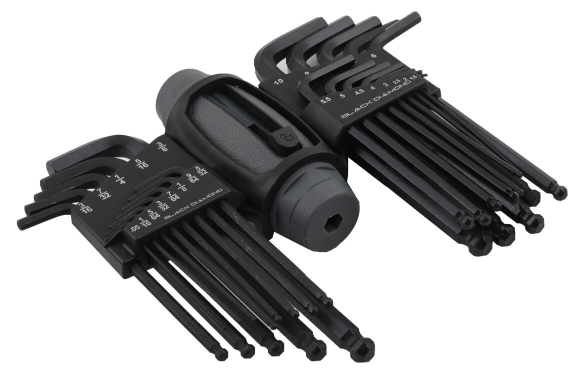 Black Diamond Ball End Hex Key Set, 26-Pc