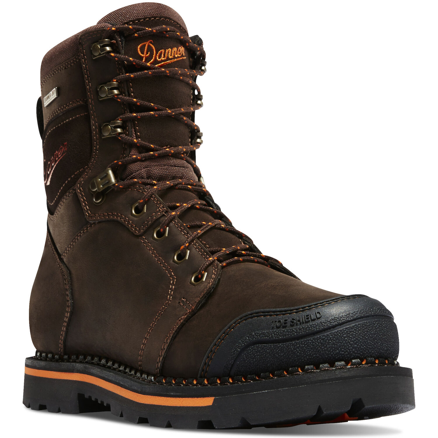 Danner Men's Brown Trakwelt Composite Toe Work Boot 