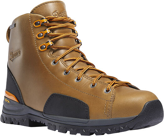 Danner Men's Brown Stronghold Plain Toe Safety Boot 