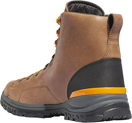 Danner Men's Brown Stronghold Plain Toe Safety Boot 