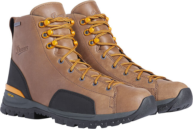 Danner Men's Brown Stronghold Plain Toe Safety Boot 