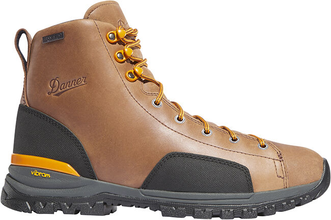 Danner Men's Brown Stronghold Plain Toe Safety Boot 