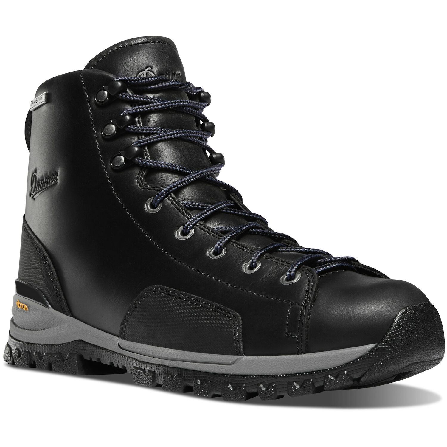 Danner Men's Black Stronghold Plain Toe Safety Boot 