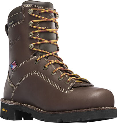 Danner Men's USA Quarry Waterproof Plain Toe Boot