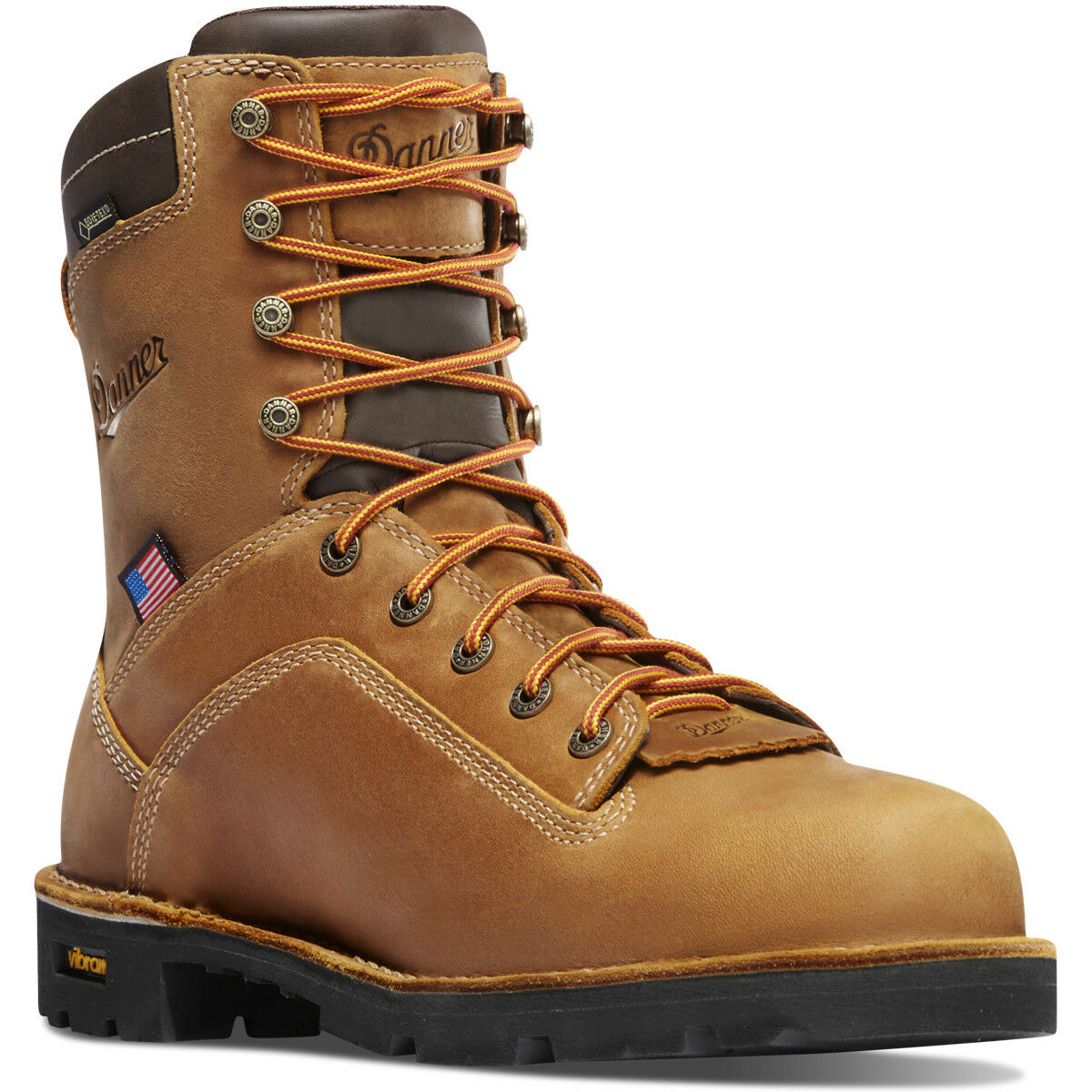 Danner Men's USA Distressed Quarry Plain Toe Safety Boot