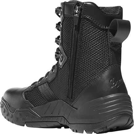 Danner Men's Black Scorch Side-Zip Plain Toe Work Boot 