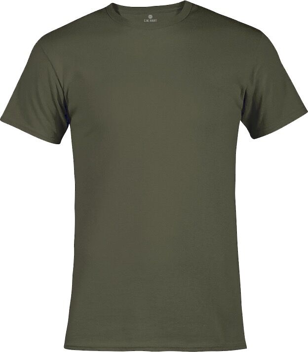 C.W. Hart Men's Short Sleeve Crew Neck T-Shirt